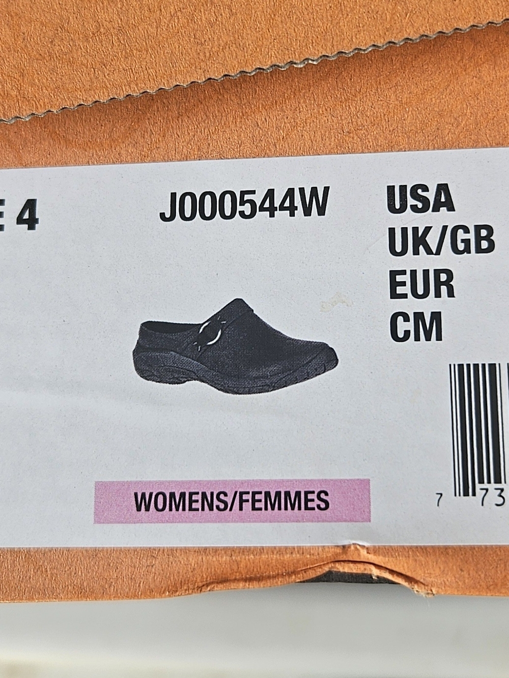 Merrell Encore Slide 4 LTR Clogs Black Leather 6W New In Box - Picture 4 of 4